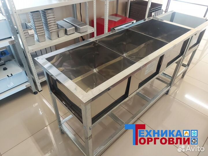 Ванна моечная 3-х секционная