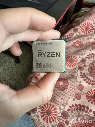 Процессор AMD Ryzen 5 3400G, AM4