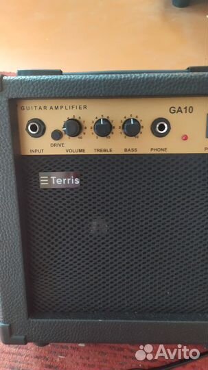 Электрогитара с комбиком бу