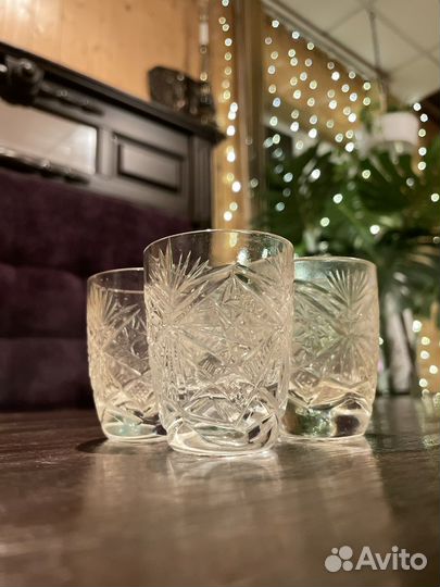 Хрустальные стопки
