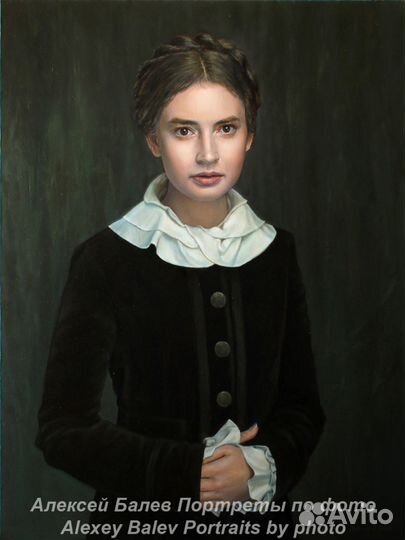 Портрет по фото маслом на холсте, шарж, картина