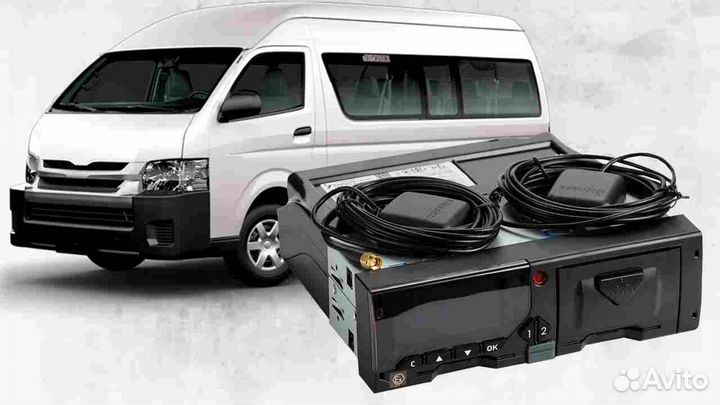 Тахограф Меркурий та001 (Новый) с чипом скзи