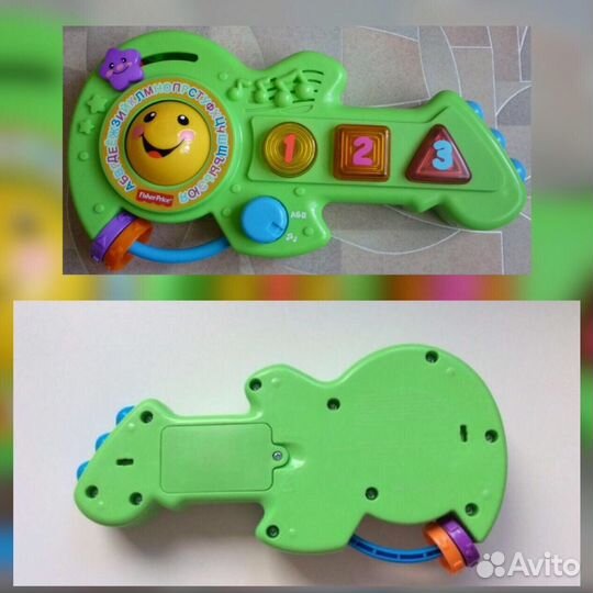 Музыкальная гитара Fisher price