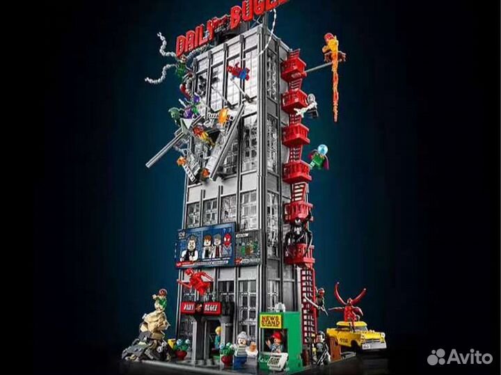 Новый Lego 76178 Super Heroes Marvel Дейли Бьюгл