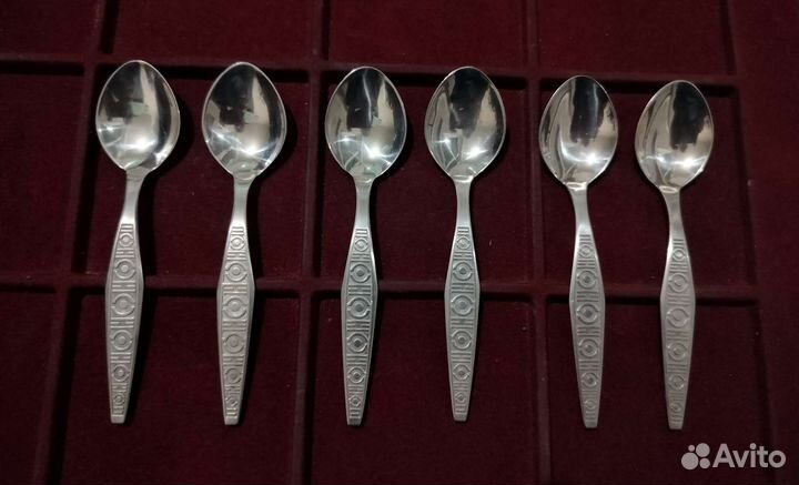 Кофейные ложечки серебро СССР