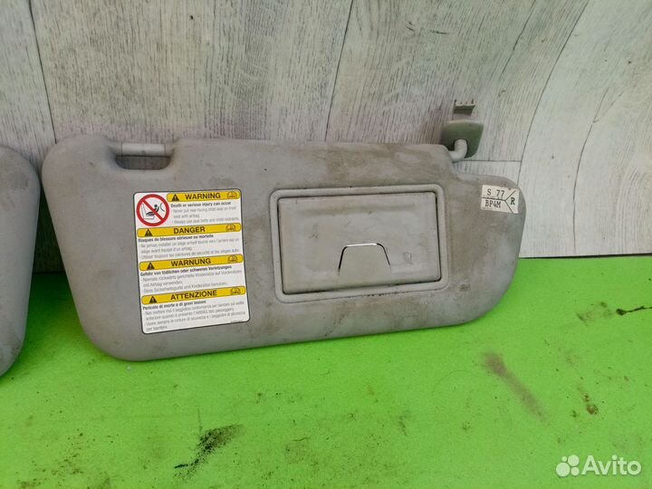 Козырьки солнцезащитные Mazda 3 bk рестайлинг