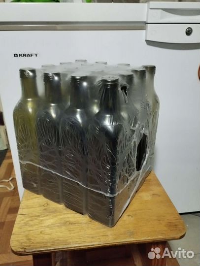 Бутылка мараска 500 мл оливкового цвета