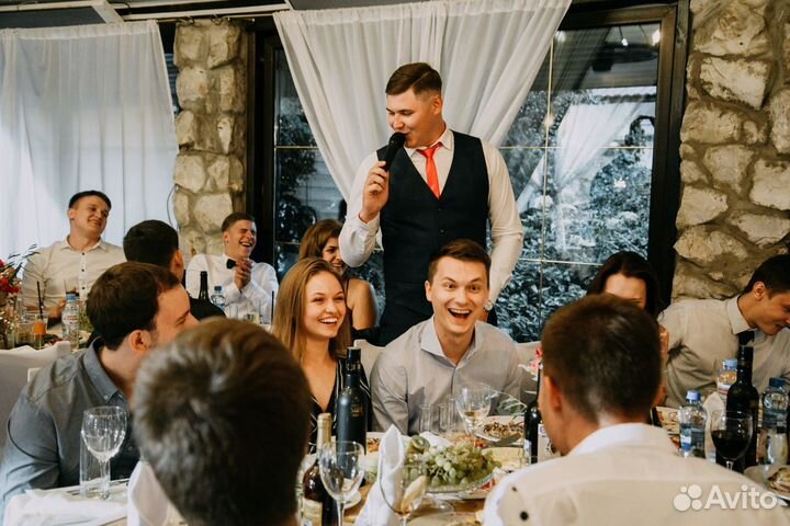 Ведущий мероприятий, свадьбы, корпоративы, юбилеи