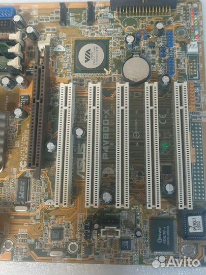 Материнская плата asus P4V800-X б/у