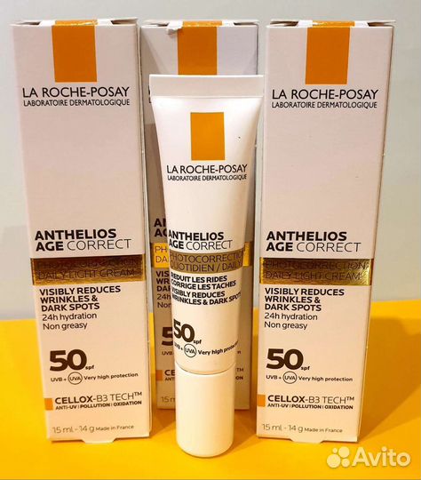 La Roche Posay Anthelios Age Correct spf 50 15 мл
