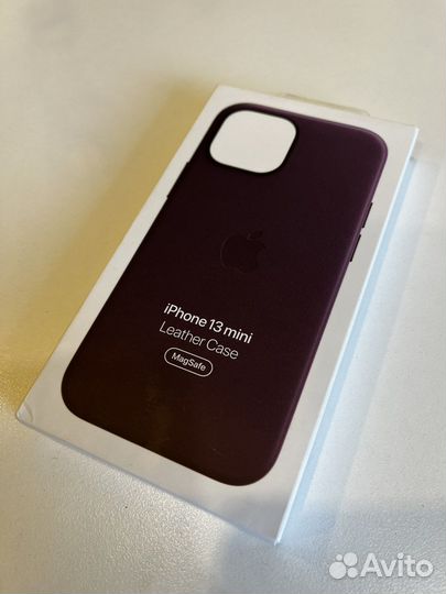 Чехол кожаный для iPhone 13 mini