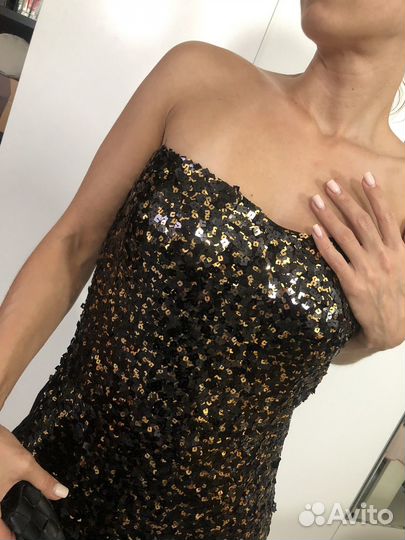 Платье с паетками новое немецкий бренд