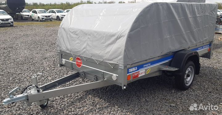 Легковой прицеп с аэродинамическим тентом