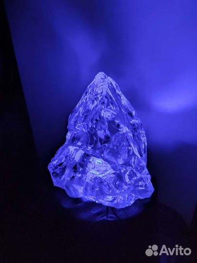 Кристалл светящийся, ночник, лампа, сувенир