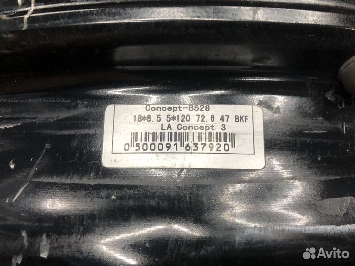 Диск литой R18 LegeArtis B528