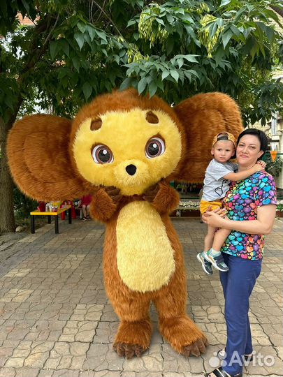 Поздравление ростовые куклы чебурашка