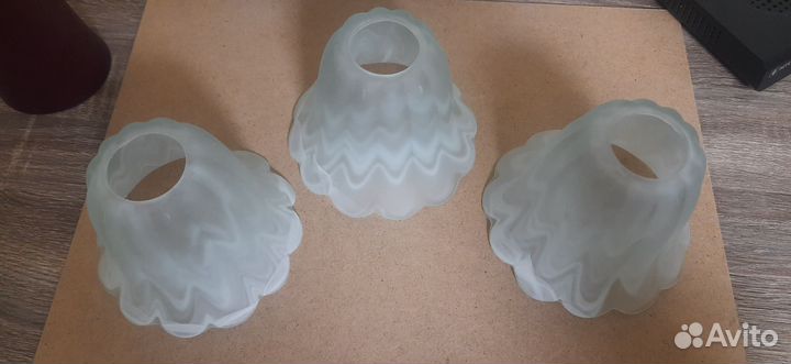 Плафон для люстры стеклянные