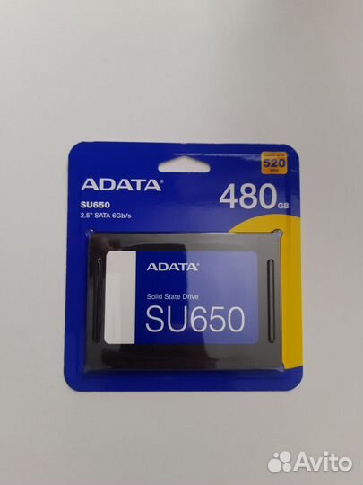 Ssd Adata SU650 480gb