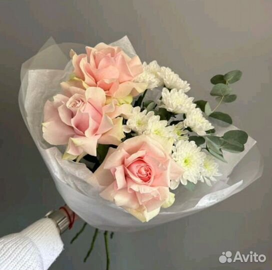 Французские розы Букет Доставка Челябинск