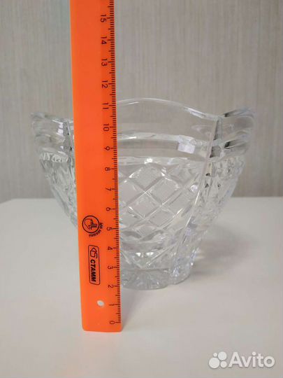 Хрустальная ваза (салатник, конфетница) СССР