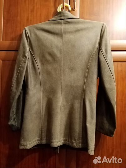 Кожаный пиджак