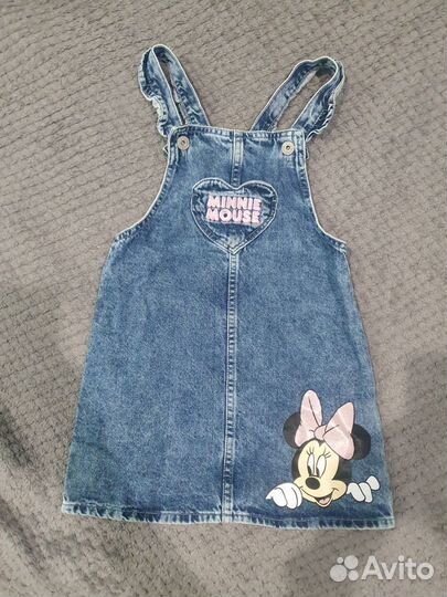 Джинсовый сарафан, 116-122