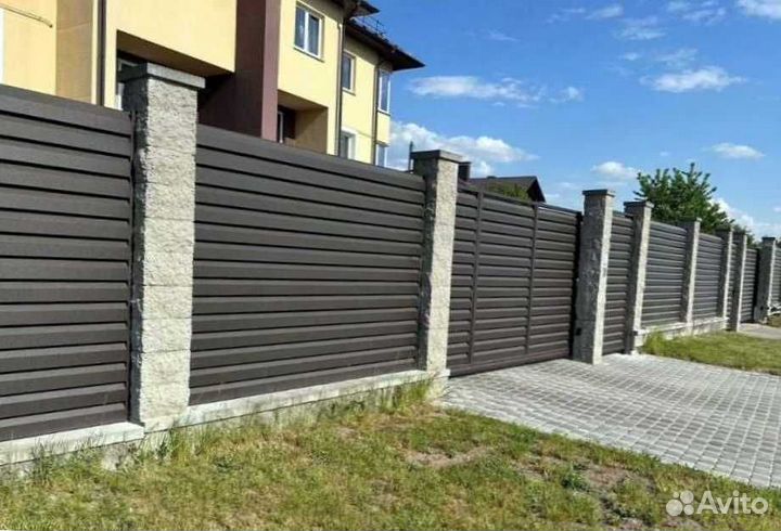 Забор жалюзи