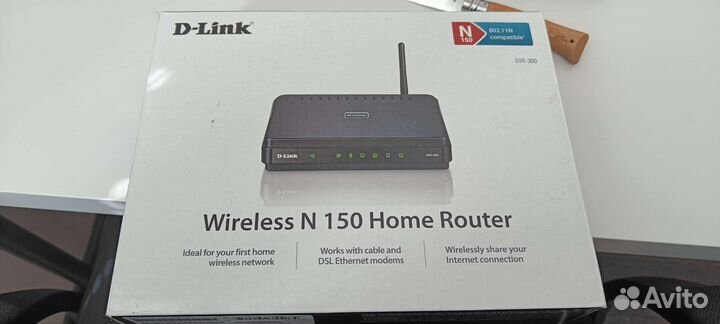 Wifi роутер D-Link Wireless N 150 Home Router