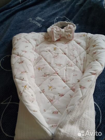 Конверт на выписку для девочки зима