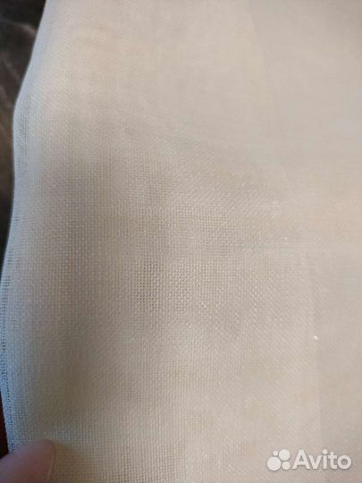 Тюль под лен новая