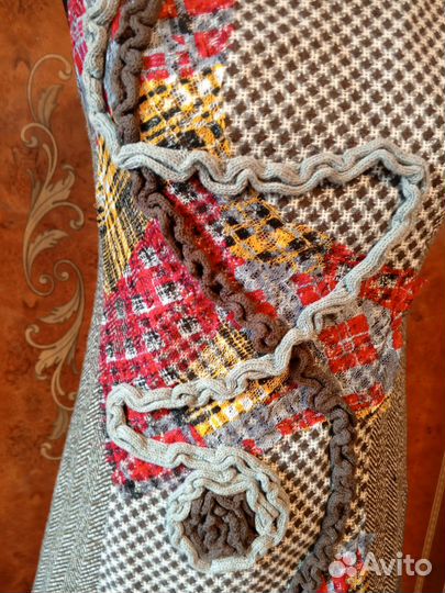 Бохо сарафан шерсть хлопок 44 р