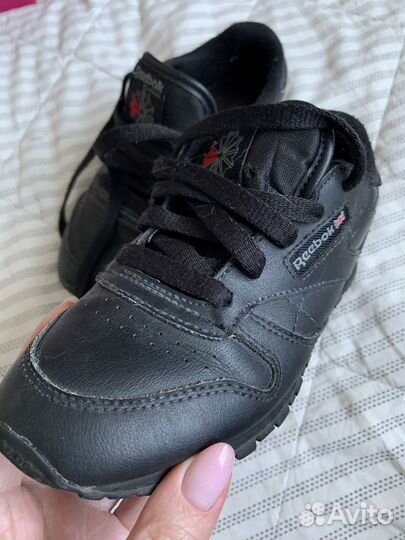 Кроссовки reebok кожаные детские