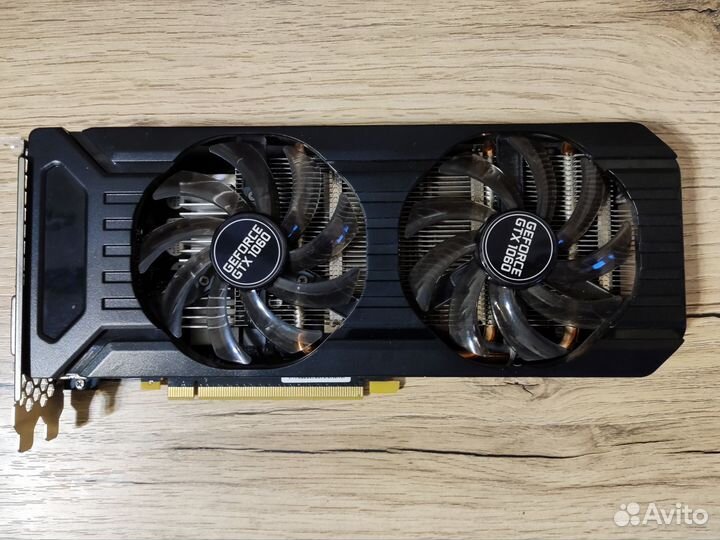 Видеокарта Palit GeForce GTX 1060 dual