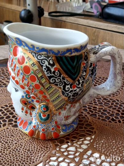 Кружка молоко или голова восточной женщины лфз