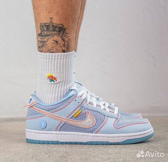 Кроссовки Nike Dunk Low Argon x x Union LA (38-45)