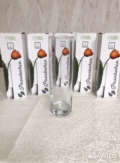 Ваза стеклянная