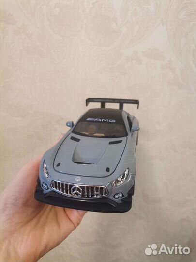 Машинка Спорткар Mercedes AMG GT3 Гоночная
