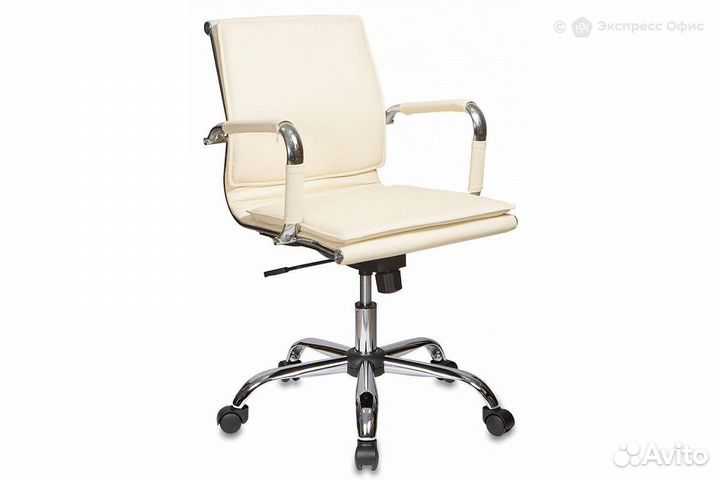 Кресло для руководителя Бюрократ CH-993-LOW/ivory