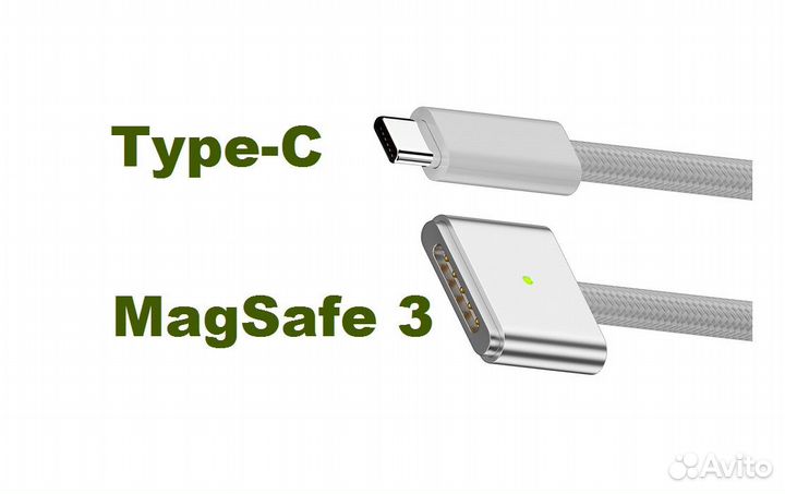 Кабель Apple USB-C на MagSafe 3 2 метра