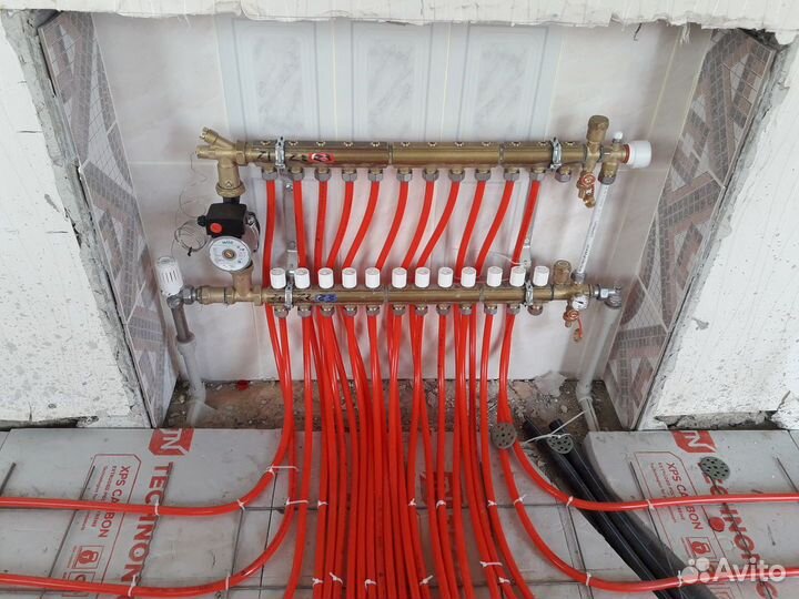 Отопление и водоснабжение под ключ с гарантией