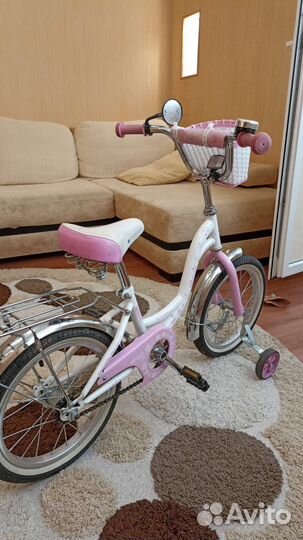 Детский велосипед Novatrack Butterfly 14