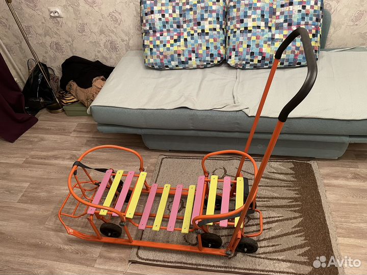 Санки Погодки для двойни универсал 1