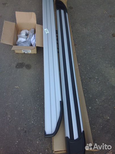 Пороги подножки на Рено дастер,Ниссан терано