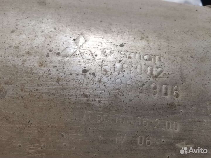 Глушитель банка mitsubishi colt