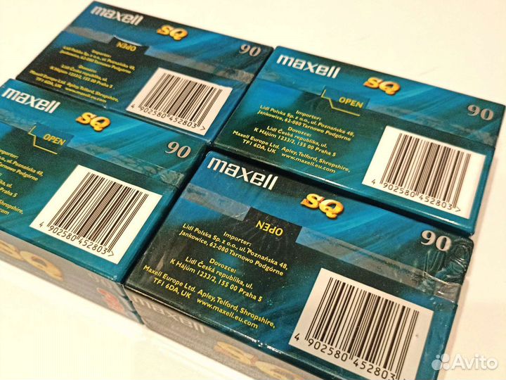 Аудио кассеты maxell sq 90,другие