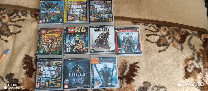 Игровые диски на ps3