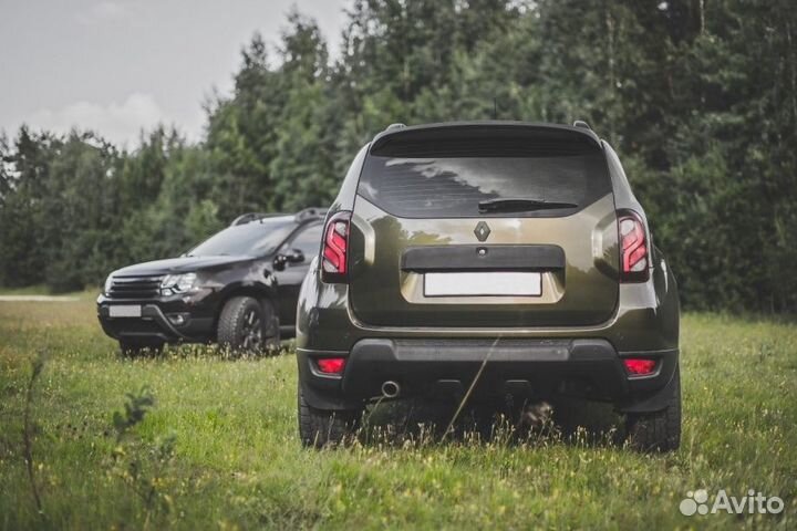 Спойлер на Renault Duster
