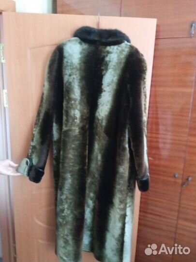 Шуба из мутона