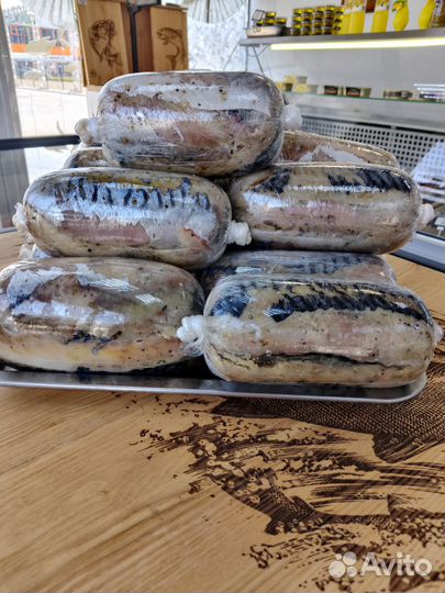 Рулет из скумбрии