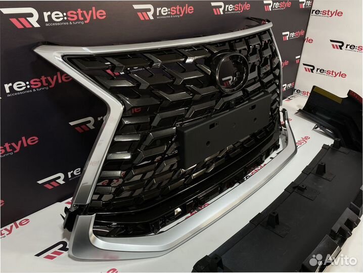 Обвес Lexus LX570 LX450D стиль Heritage D442